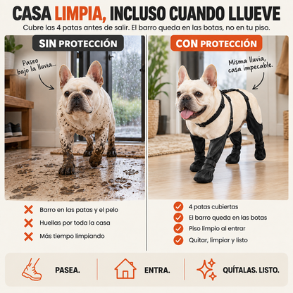 Botas Impermeables para Perros
