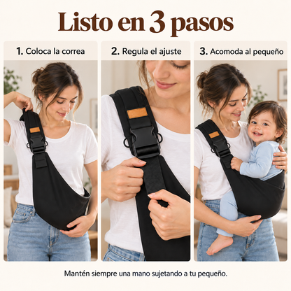 Portabebé Compacto Ajustable